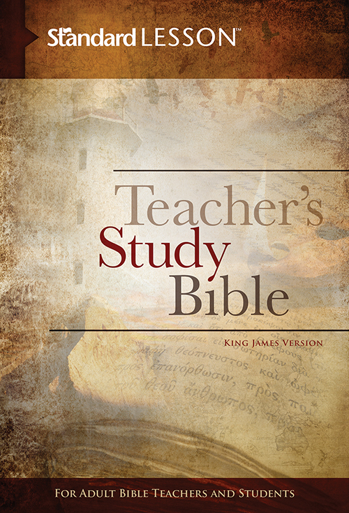 KJV Standard Lesson® Teacher's Study Bible (Hardcover)